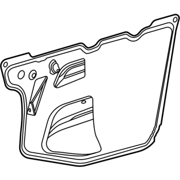 GM 84277686 Water Deflector