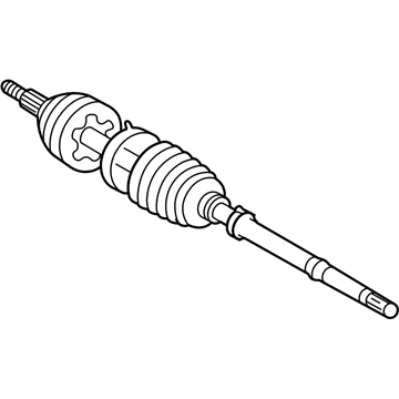 Lexus 43460-49055 Shaft Assy, Front Drive Outboard Joint, RH
