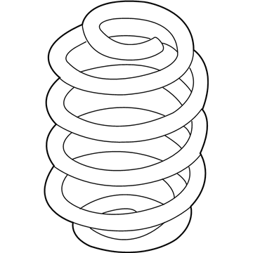 BMW 33-53-1-095-713 Barrel Spring Rear