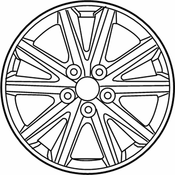 Lexus 42611-30D21 Wheel, Disc