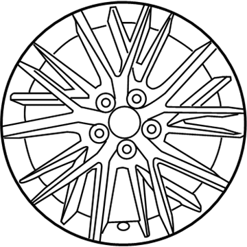 Lexus 42611-30D80 Wheel, Disc