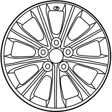 Lexus 42611-30E63 Wheel, Disc