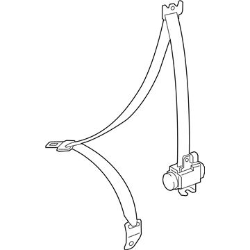 Toyota 73210-04260-C1 Belt & Retractor