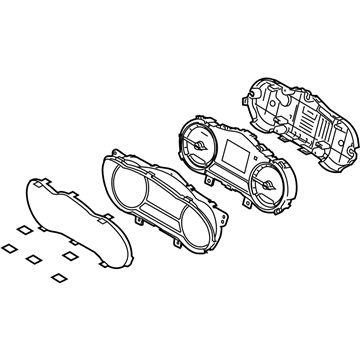 Kia 940414U010 Cluster Assembly-Instrument