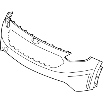 Kia 86511G5000 Front Bumper Upper Cover