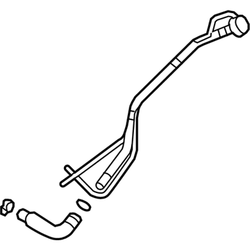 Hyundai 31030-0W000 Filler Neck & Hose Assembly