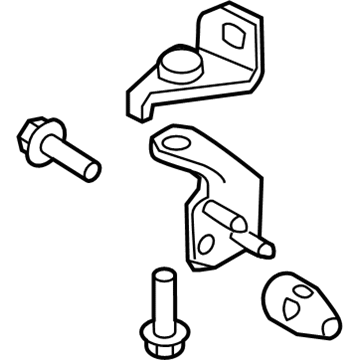 Ford BB5Z-7826801-C Upper Hinge