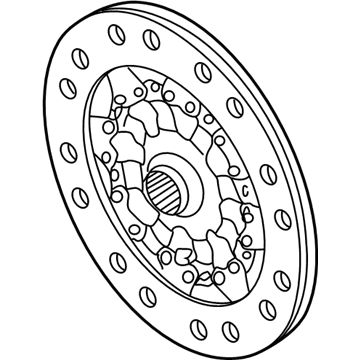 BMW 21-21-7-526-588 Clutch Plate