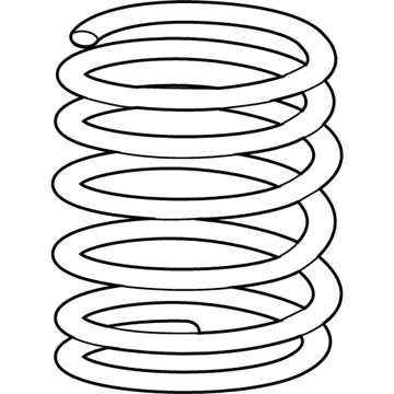 BMW 33-53-6-779-866 Barrel Spring Rear