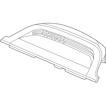 Acura 34271-S3M-A01ZB Lamp Unit, High Mount Stop (Graphite Black)