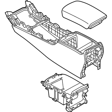 Infiniti 96910-4GA0A Box Assy-Console, Center