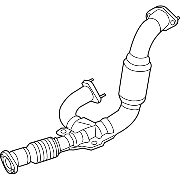 Mopar 68190014AC Exhaust Crossover Pipe