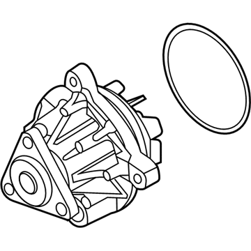 Ford K2GZ-8501-A Water Pump