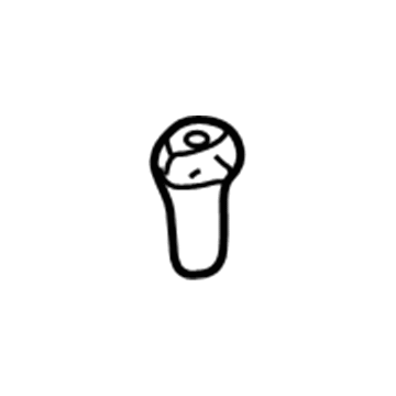 Hyundai 43711-2D100-CA Knob-GEARSHIFT Lever
