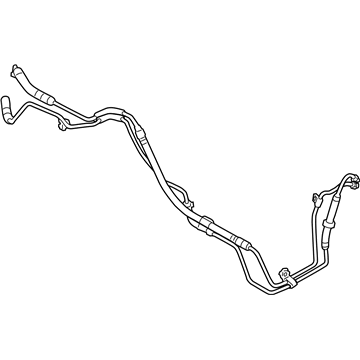 Hyundai 57510-3M810 Hose Assembly-Power Steering Oil Pressure