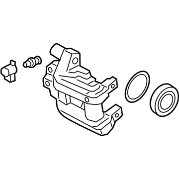 BMW 34-21-6-850-857 Brake Caliper Left