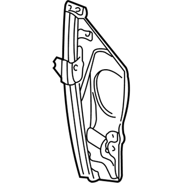 Mopar 55363284AE Regulator-Rear Door Window