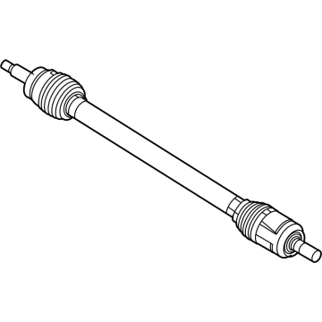 Hyundai 49501-L0000 Shaft Assembly-Drive, RH