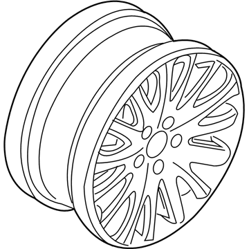 Ford 9H6Z-1007-C Wheel, Alloy