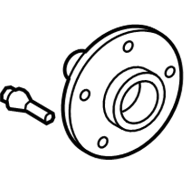 Lexus 43502-AA021 Front Axle Hub Sub-Assembly