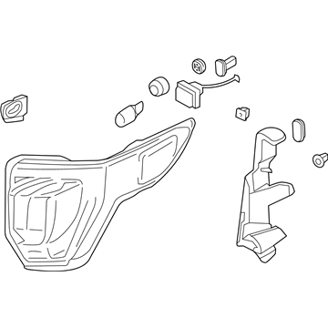 Ford FB5Z-13404-A Tail Lamp Assembly