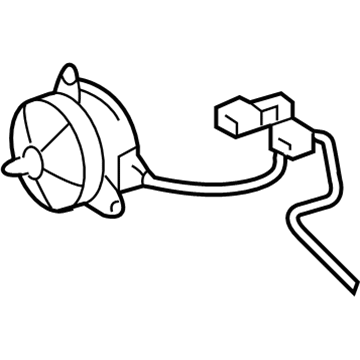 Lexus 16363-38080 Motor, Cooling Fan