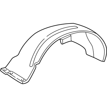 GM 15101800 Panel, Front Wheelhouse