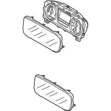 Ford DG1Z-10849-CA Cluster Assembly