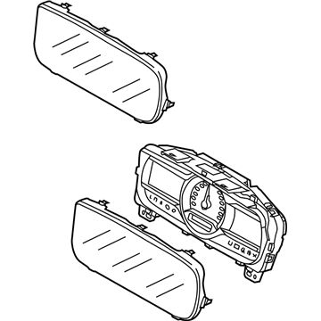 Ford HG1Z-10849-AA Cluster Assembly