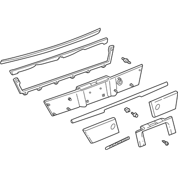 Ford 8W7Z-13A565-DA Reflector Panel