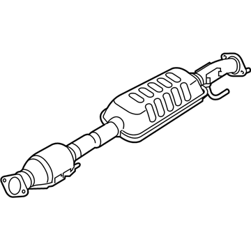 Hyundai 28600-C2710 MUFFLER COMPLETE-CENTER