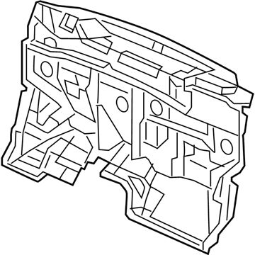 Honda 74260-TR3-A60 Insulator, Dashboard