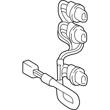 Toyota 81555-60760 Socket & Wire