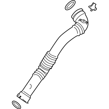 BMW 13-71-7-612-096 Charge-Air Duct