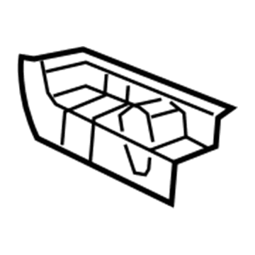 Mopar 1AM12BD1AC Shield-RISER