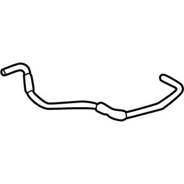 Toyota 16261-22120 Overflow Hose