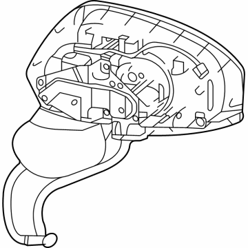 Toyota 87909-62060-A0 Mirror Base
