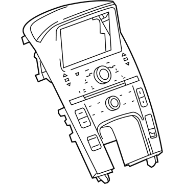 GM 22886687 Dash Control Unit