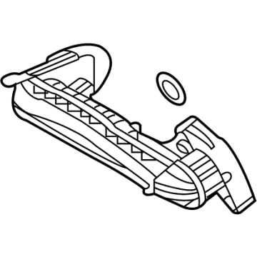 Toyota 25601-F0010 EGR Pipe