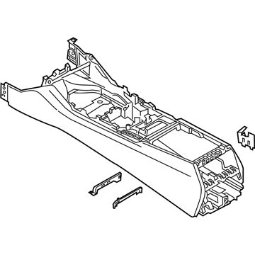 BMW 51-16-9-345-347 Centre Console