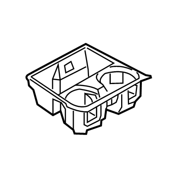 BMW 51-16-7-944-194 STORAGE TRAY, CUP HOLDER, CE