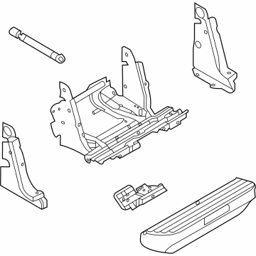 Ford FL3Z-1520040-L Step Assembly