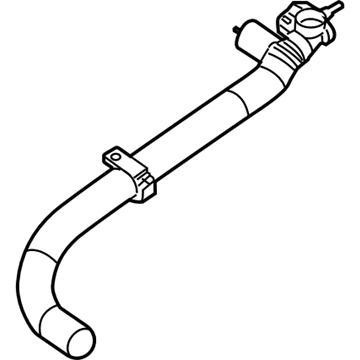 Nissan 21501-3NT5D Hose-Radiator, Upper