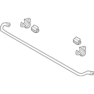 Kia 55510G2000 Bar Assembly-Rr STABILIZ