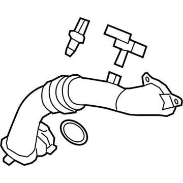 BMW 13-71-8-601-684 Charge-Air Duct