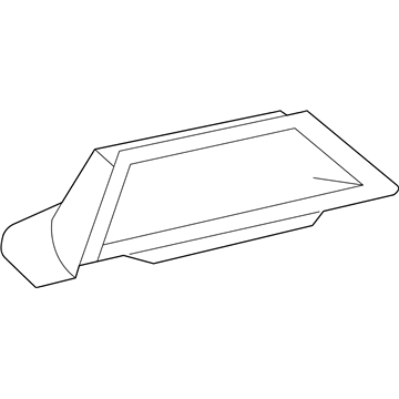 GM 10429940 Lens-High Mount Stop Lamp