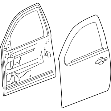 GM 22892589 Door Shell