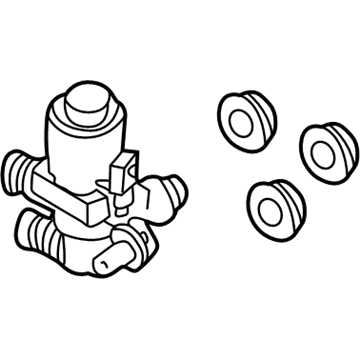 BMW 64-11-8-369-805 Water Valve