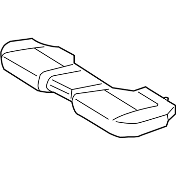 Lexus 71503-30180 Pad, Rear Seat Cushion