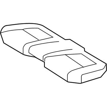 Lexus 71075-30C21-A5 Rear Seat Back Cover (For Bench Type)
